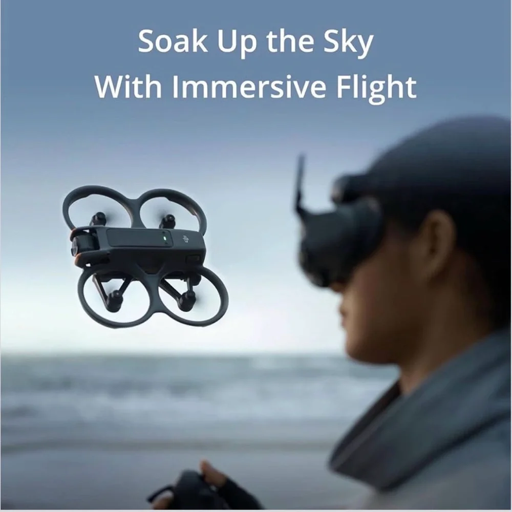 DJI Avata 2 FPV Drone with 3-Battery Fly More Combo, 4K Video, (Open Box / New)